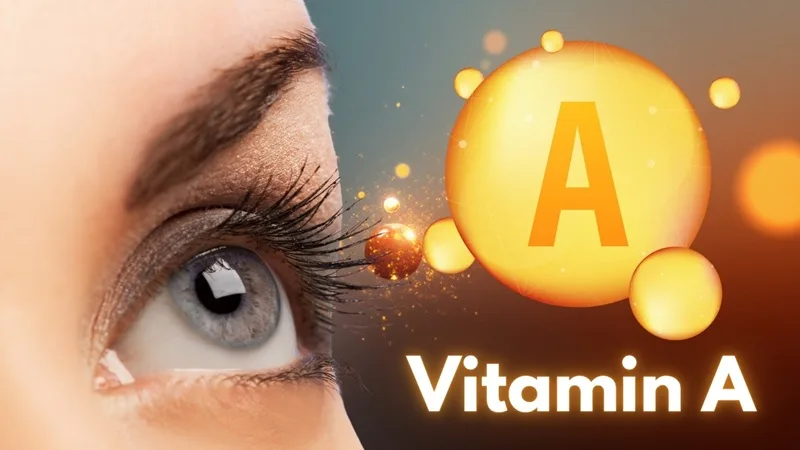 Vitamin A đóng vai trò cốt lõi trong việc cấu tạo nên võng mạc và ngăn ngừa chứng quáng gà.